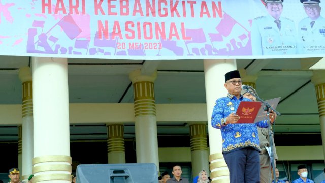 Hari Kebangkitan Nasional, Wabup Soppeng Bacakan Sambutan Menteri Kominfo