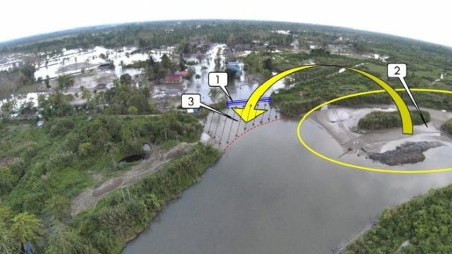 BBWS Pompengan Jeneberang Lakukan Mitigasi Berkala di Sungai Rongkong, Ini Penjelasan Kadis SDA Sulsel