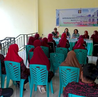 Kanwil Kemenkumham Sulsel Gelar Temu Sadar Hukum, Sasar Kelurahan Bakung Biringkanaya