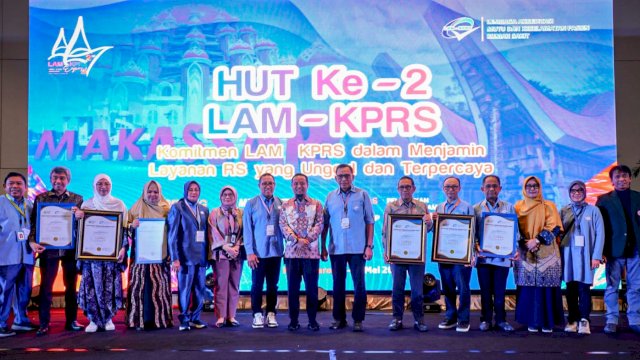 3 RS Pemprov Sulsel Raih Akreditasi Paripurna dari LAM-KPRS