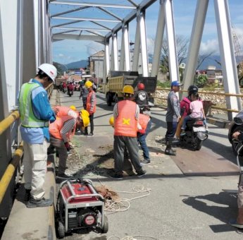 Muhammad Fauzi Prihatin Jembatan Masamba Kembali Harus Dilakukan Pemeliharaan