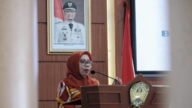 Sekretaris Daerah Kabupaten Gowa Kamsina. (Dok. Humas Gowa)