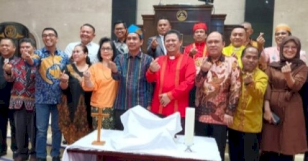 Ketua DPRD Makassar Hadiri Peresmian Gereja Pouk Jemaat Kanaan