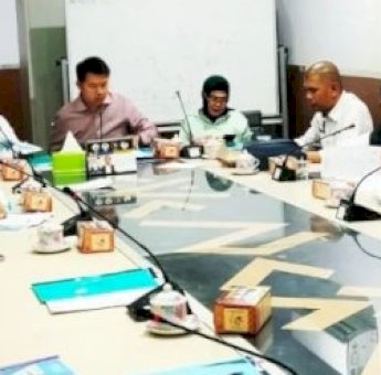 Komisi B DPRD Makassar dan Perumda Parkir Raya Gelar Rapat Monev