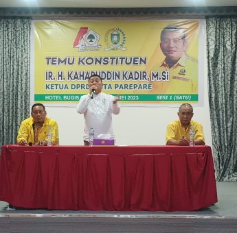Ketua DPRD Parepare Kaharuddin Kadir Temu Konstituen, Warga Berterima Kasih Sudah Dibantu Wujudkan Aspirasi