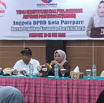 Legislator Perindo Parepare Hariani Temu Konstituen, Siap Kawal Aspirasi Warga