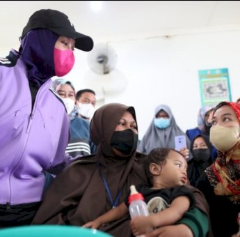 Cegah Stunting, Fatmawati Rusdi Ajak Para Ibu Kreasikan Menu Makanan Anak