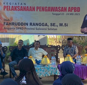 Gelar Pengawasan APBD, Fahruddin Rangga Sambangi Kabupaten Gowa