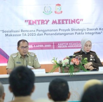 Danny Pomanto Gandeng Kejari Kawal Proyek Strategis Kota Makassar 2023