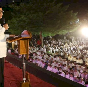 Pekan Ketiga Ramadan, Ribuan Warga Antusias Hadiri GMSSB Pemkot Makassar