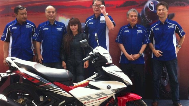 Suasana launching Yamaha MX King 150 belum lama ini. (Foto: Istimewa)