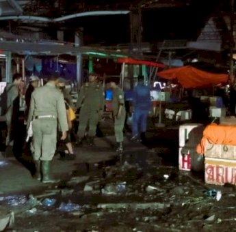 Tim Pemkot Parepare Tertibkan Pedagang Pasar Lakessi