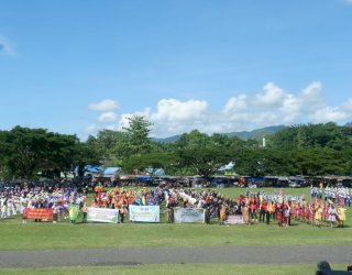 13 Sekolah Berpartisipasi Meriahkan Latemmamala Drumband Competition di Soppeng