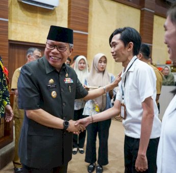 Wali Kota Parepare Taufan Pawe Buka Pelatihan Tenaga Pertanahan Non PNS Berbasis Kompetensi