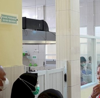 RS Andi Makkasau Parepare Jaga Fasilitas Dapur Tetap Higiene, Steril dan Aman