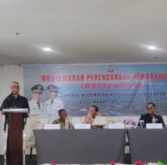 Ketua DPRD Makassar Hadiri Musrenbang Kecamatan Sangkarrang