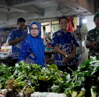 Kamsina Bersama TPID Gowa Pantau Stok dan harga Kebutuhan Bahan Pokok Jelang Idul Adha
