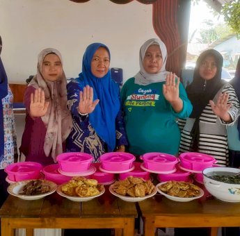 Desa Lempangan di Bajeng Masuk 6 Besar Kompetisi Video Kreasi Menu Dashat 2023