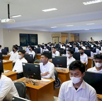 652 Calon Taruna Poltekim dan Poltekip Kemenkumham Sulsel Ikut Seleksi Kompetensi Dasar