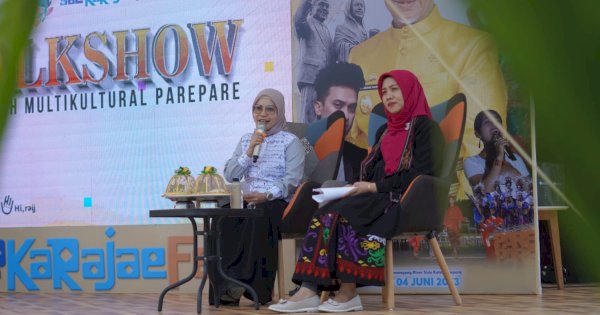 Budayawan Diskusi Sejarah Parepare di Festival Salo Karajae Talkshow