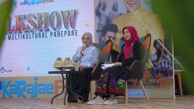 Budayawan Diskusi Sejarah Parepare di Festival Salo Karajae Talkshow