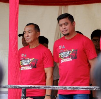Bupati Gowa Bersama Pangdam XIV Hasanuddin Ikut Hadiri Drag Bike 2023