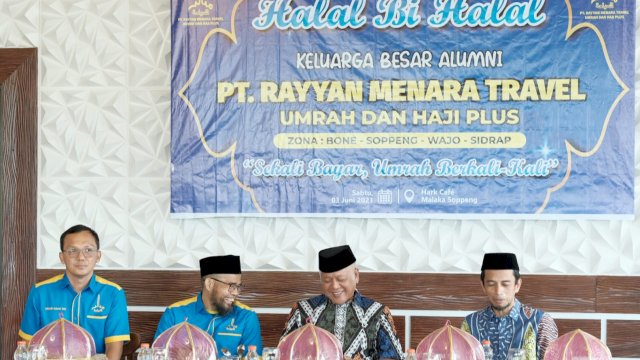 Bupati Soppeng Andi Kaswadi Apresiasi Halal Bi Halal PT Rayyan Menara