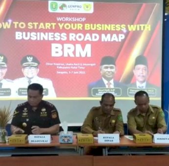 Bea Cukai dan Dinas Koperasi dan UMK Kutim Gelar Bimtek Workshop BRM