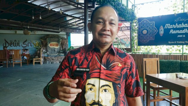 Kepala Bapenda Kabupaten Gowa Indra Wahyudi Yusuf, saat dikonfirmasi belum lama ini. (Chaerani/Republiknews.co.id)
