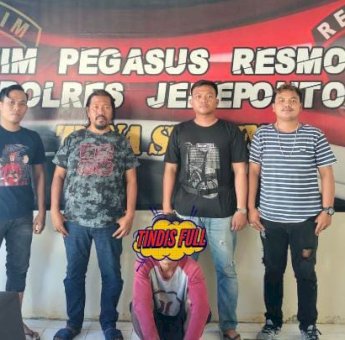 Polisi Ciduk DPO Pencuri Ternak di Jeneponto