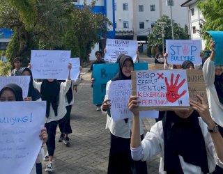Gelar Karnaval, Talas Unismuh Kampanyekan Stop Kekerasan di Kampus