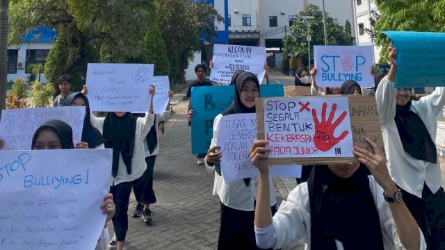 UKM SB Talas Unismuh Kampanyekan Stop Kekerasan di dalam kampus. Sabtu (10/06/2023)