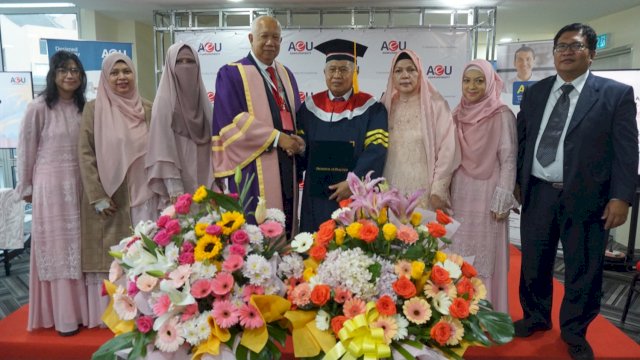 Sattar Taba Raih Gelar Profesor dari Asia e University Malaysia