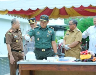 Sabu 23 Gram Hingga Barang Bukti Kasus MiChat Dimusnahkan Kejari Soppeng