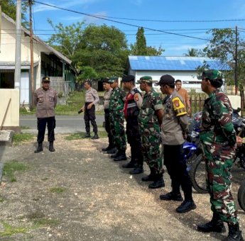 Antisipasi Gangguan Kamtibmas Jelang Pemilu 2024 di Selayar, TNI – Polri Gelar Patroli Sambang Desa