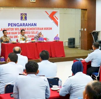 Kakanwil Kemenkumham Sulsel Minta Kepala UPT Bekerja Profesional dan Akuntabel