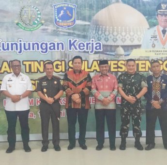 Kunker ke Muna, Kajati Sultra Ingatkan Hubungan Forkopimda Bisa Terjalin Harmonis