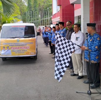 Pemkot Parepare Lepas 2.200 Paket Pasar Murah Jelang Iduladha