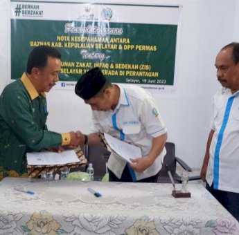 Pulang Kampung, Deng Ical Silaturahmi Tomas Selayar Hingga MoU Dengan Baznas