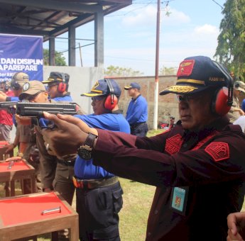 Kerja Sama Brimob Batalyon Pelopor B, Lapas Kelas IIA Parepare&nbsp;Gelar Pembinaan FMD Pegawai