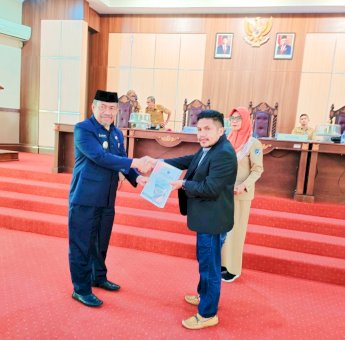 DPRD Muna Gelar Rapat Paripurna Penyampaian Rekomendasi atas LKPJ Bupati Tahun 2022