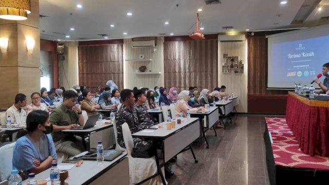Workshop Pengembangan Jejaring Layanan Tuberculosis (TBC) dan Sosialisasi Sistem Informasi Tuberkulosis (SITB) di Wilayah Kutim, berlangsung di Ruang MCC Hotel Royal Victoria, Selasa (20/06/2023). (Istimewa)