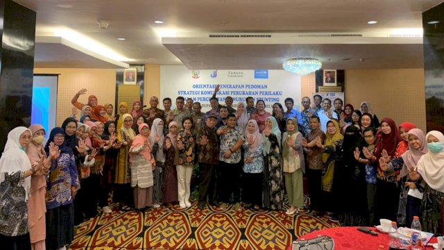 10 OPD Pemprov dan Kabupaten Kota se-Sulsel Berkolaborasi Rancang Strategi Komunikasi Atasi Stunting