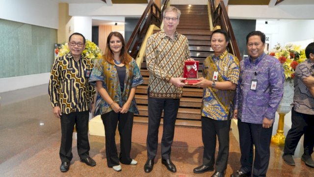 Pj Sekda Sulsel Terima Kunjungan Dubes Uni Eropa untuk Indonesia dan Brunei Darussalam