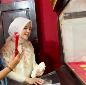 Priska Paramita Adnan Sambut Istri-Istri Delegasi MNEK Saat Berkunjung di Balla Lompoa