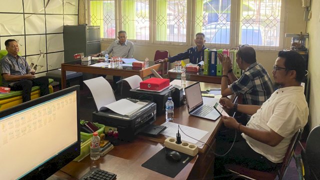 KONI Sulsel dan Dispora Sulsel melakukan verifikasi dan validasi atlet Pra PON 2023. (Foto: Istimewa)