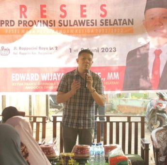 Di Hadapan Edward Horas, Warga Kecamatan Rappocini Minta Digelar Pasar Murah