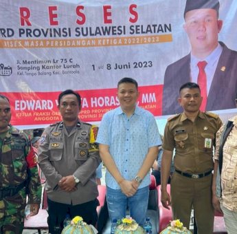 Di Reses Edward Horas, Warga Bontoala Minta Perbaikan Kantor Lurah