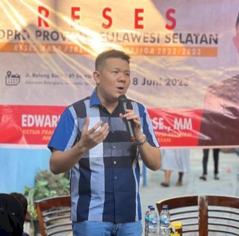 Tutup Rangkaian Resesnya, Edward Horas Serap Aspirasi Warga Tamalate