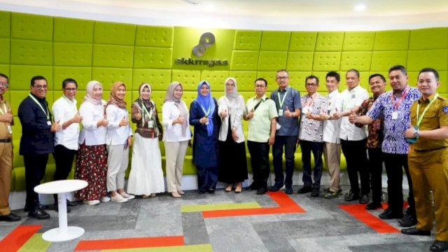 Kunjungan Pansus Perseroda DPRD Sulsel ke SKK Migas di Gedung Wisma Mulia Jakarta, Senin (16/1/2023). (Foto: Istimewa)